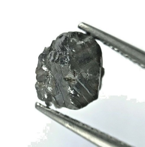 Big Raw Diamond 1.08tcw Gray Silver Sparkling Natural Irregular Shape For Gift - Foto 7 di 14