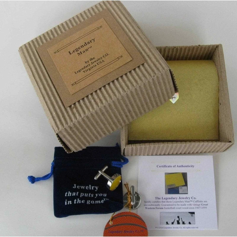 Gemelos LA Lakers Great Western Forum cancha de baloncesto gran regalo para hombre EE. UU. Foto 3 de 4