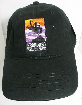 ProRodeo Hat Pro Rodeo Hall of Fame USA Embroidery Unisex Cap
