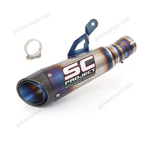 For BMW S1000RR 2019-2025 S1000R 2021-2025 Exhaust Pipe 60mm Muffler Silencers - Picture 7 of 8