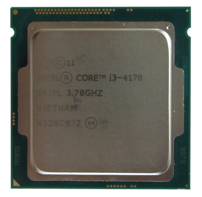CPU Intel DUAL Core i3-4170 3.7 GHZ SR1PL 1150 V26808-B9126-V12 38044533 NEU