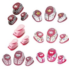 Design-Stanzer - Motivlocher - Set  3 Stück - ca. 1,6 / 2,5 / 3,8 cm - Auswahl