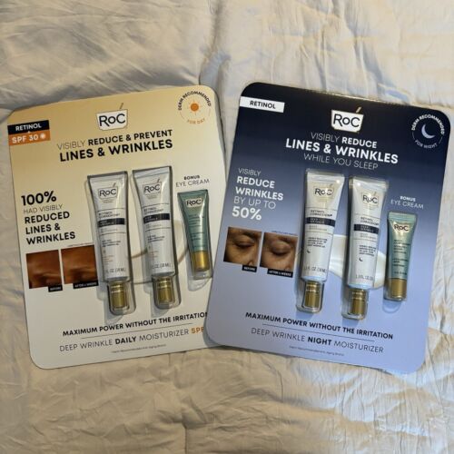 ROC Day & Night Retinol Moisturizers