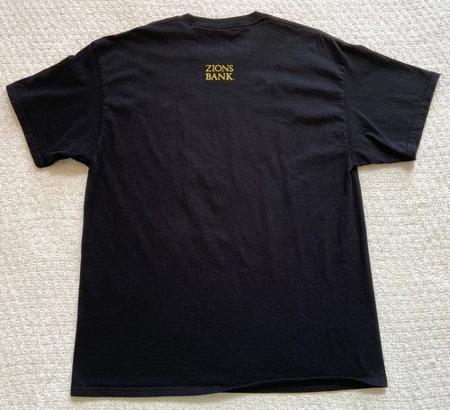 Utah Jazz T-Shirt Herren XL Erwachsene TAKE NOTE 2021 Playoffs schwarz NBA Basketball - Bild 4 von 8