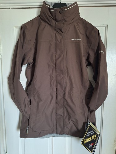 Craghoppers Wms Kiwi Gore-Tex waterproof breathable windproof jkt 8 brown -65% - Picture 2 of 4