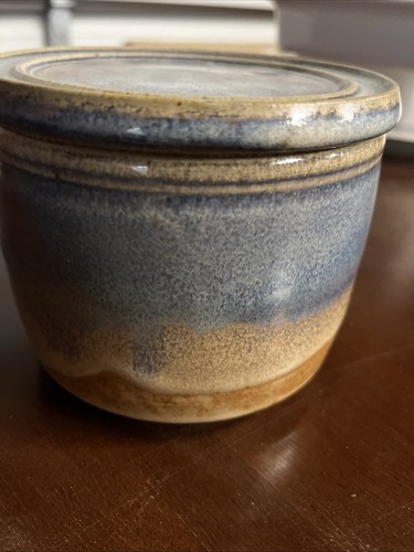 FOX PASS Pottery Arkansas Handmade Stoneware French Butter Bell Keeper - Picture 3 of 10