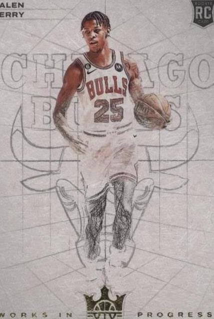 2022-23 Panini Court Kings - Dalen Terry #9 - 1 of 2