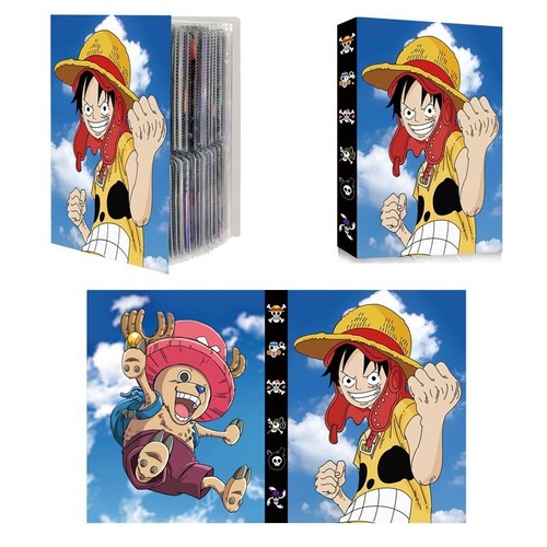 One Piece 4 Pocket Album 30 Pages Holder Binder 240 Cards Album Collection Case - Picture 20 of 22