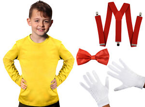 CHILDRENS KIDS ALICE IN WONDERLAND TWEEDLE DEE DUM FANCY DRESS COSTUME BOOK WEEK