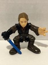 Hasbro 2004 Star Wars Galactic Heroes Anakin Skywalker figure RED EYES