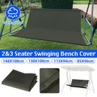 Waterproof 2/3 Seat Swing  Green Cover Chair Bench Replacement Patio Garden