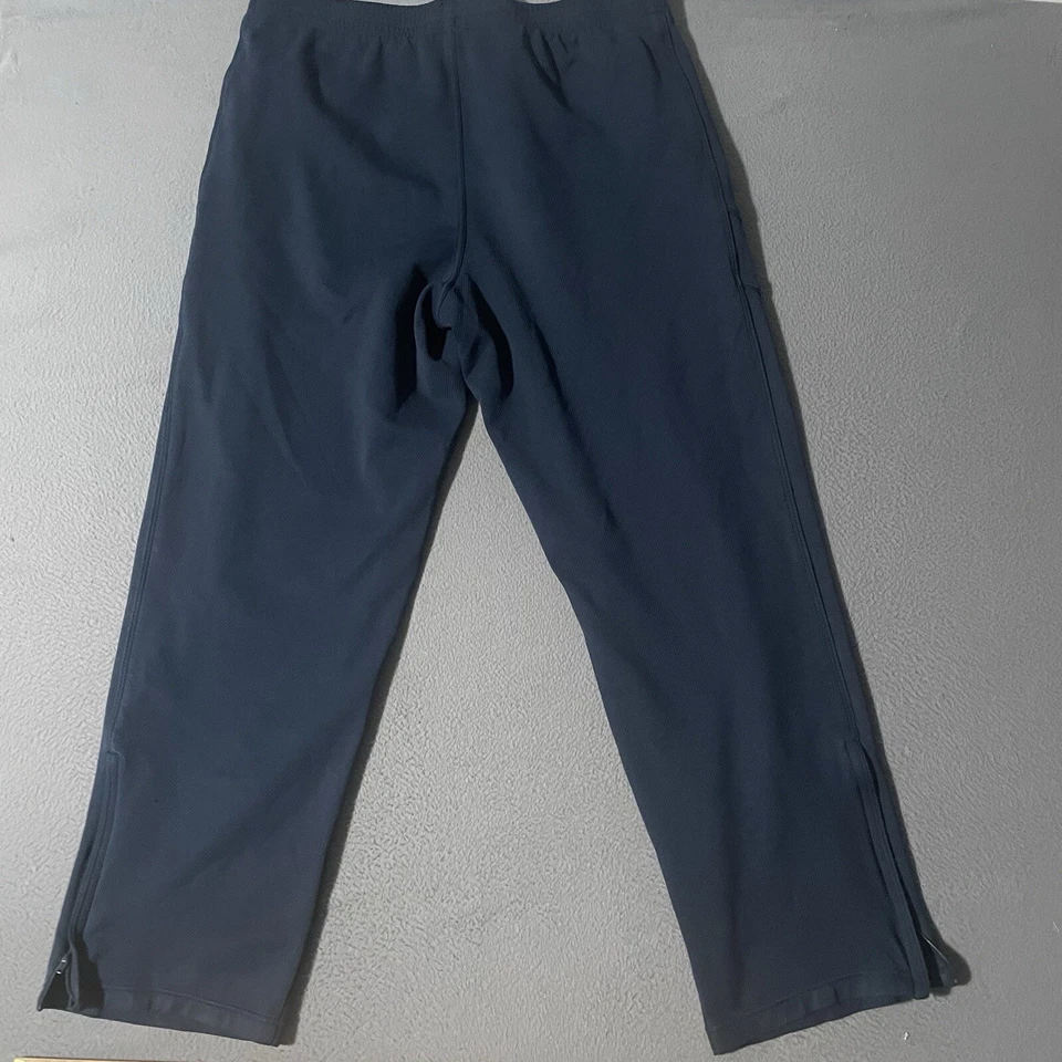 Vintage Nike Track Pants Men’s XXL Blue Baggy Y2K Wide Leg Mesh Sweatpants - Image 3 of 4