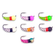 Kenders ALL COLOR SKUD (7 PACK) Panfish Jigs/Crappie Jigs/Ice Jigs