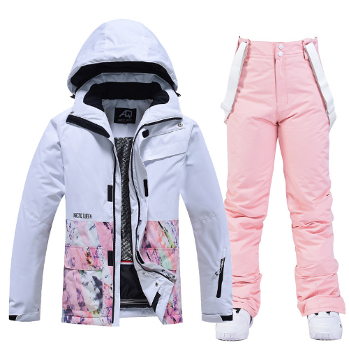 New Fashion Color Ski Suit Men Women Windproof Snowboarding Jackets Pants Snow - Picture 27 of 42