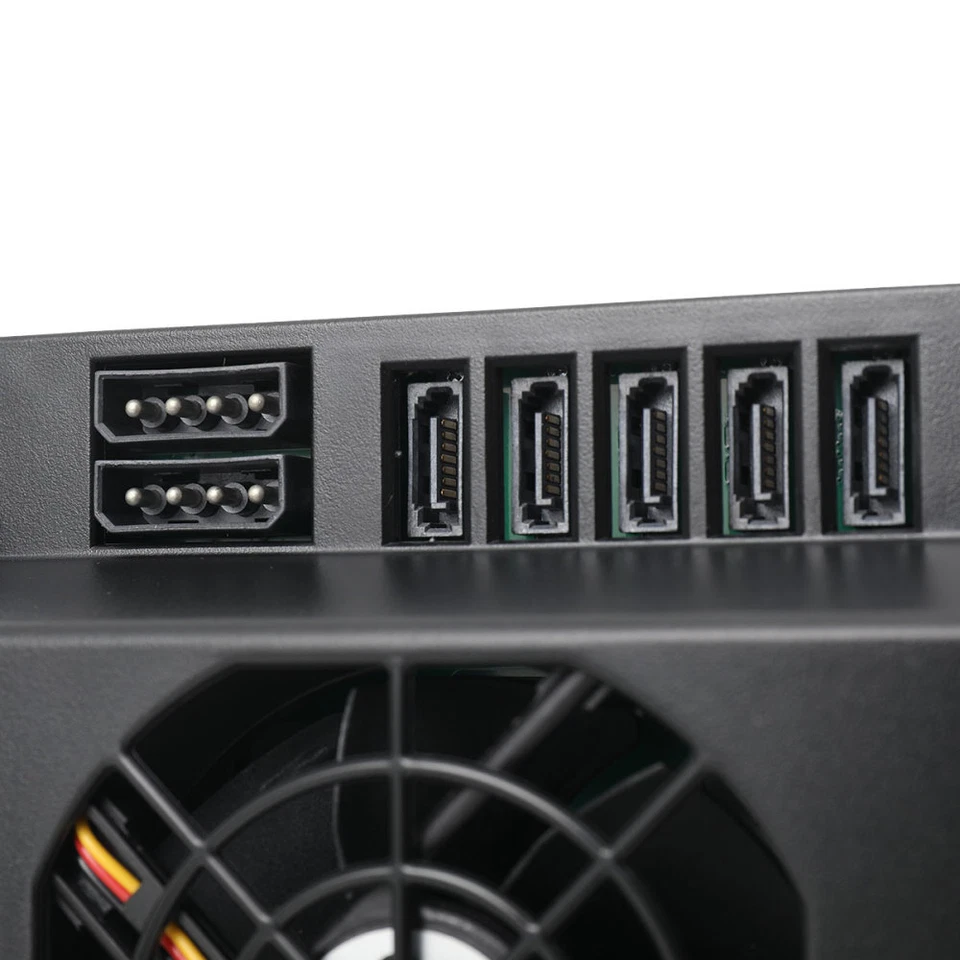 HDD Enclosure Hot Swap Cage 5-Bay 3 x 5.25" Drive Bays 5x SATA 3.5"/2.5"Sas HDD - Image 3 of 4