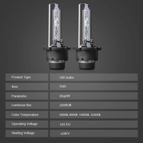 D1S D2S D3S D4S HID Xenon Bulbs Replace LED Headlight 6000K 8000K 10000K 12000K - Picture 24 of 28