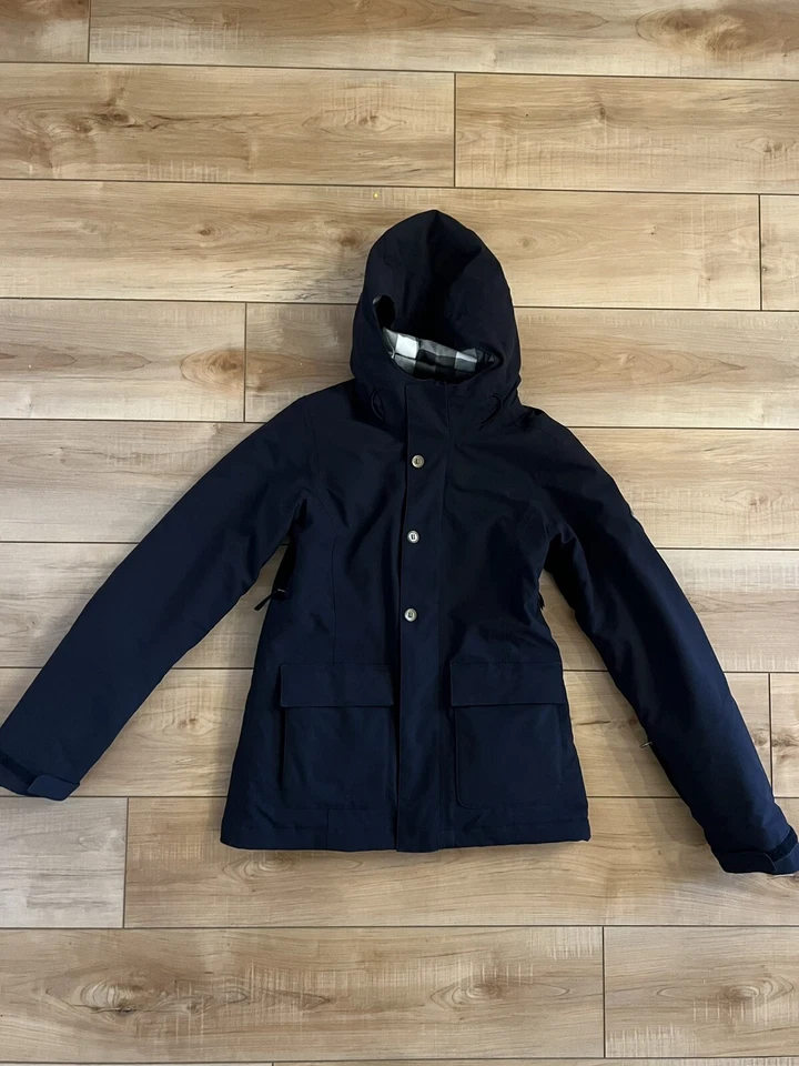 Chaqueta de Snowboard Bonfire Mujer Pequeña Esquí Nieve Invierno Negra Mystic Heat DORADA Foto 2 de 4