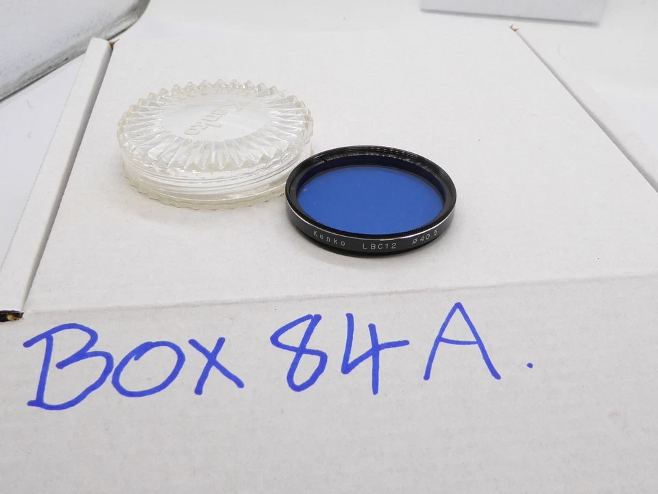 Kenko 40.5 mm lbc12 BLUE BARK  + KEEPER   VGC UNMARKED - Image 3 of 3