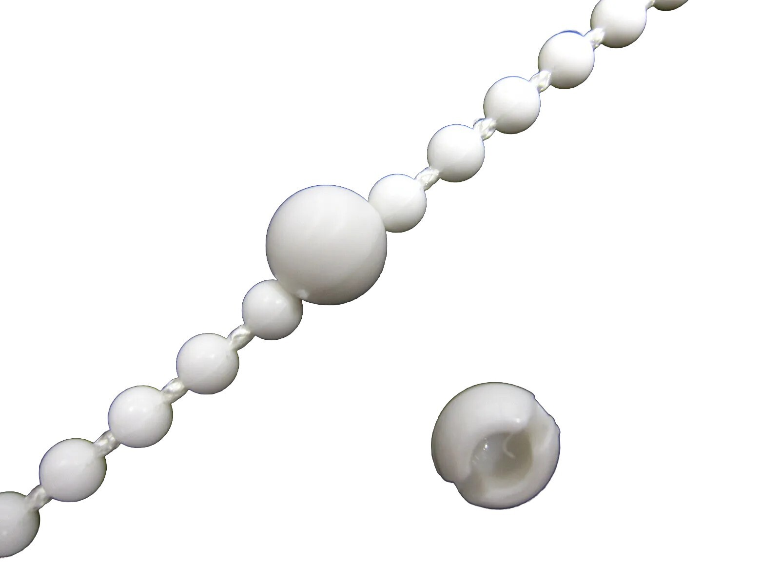 2 Roller Blind Chain Stop Lock Ball - STOPS BLIND GOING UP OR DOWN TOO FAR