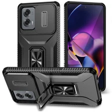 Shockproof Camera Protective Ring Hybrid Armor Hard Case Cover For Motorola Moto