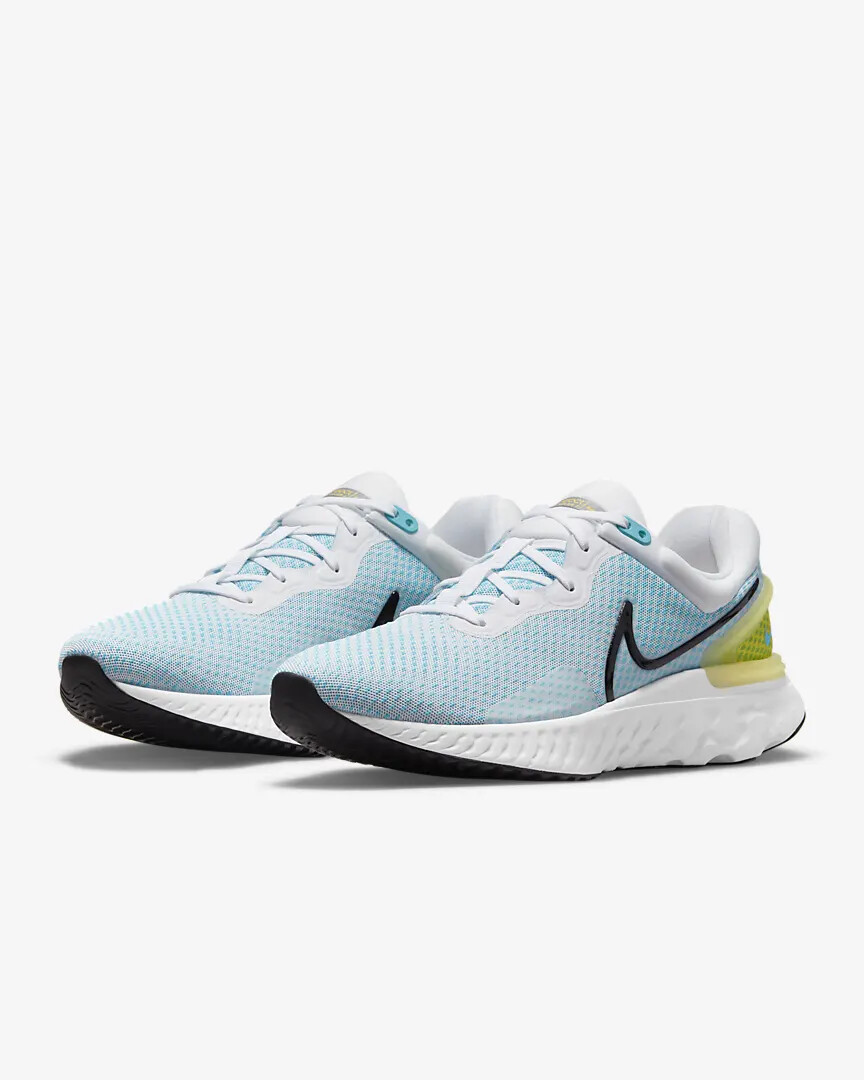 Nike React Miler 3 Men's Road Running Shoes Blue DD0490 100 NEW | eBay