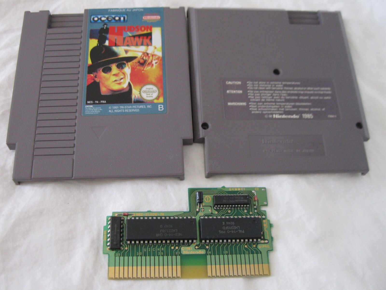 hudson hawk authentique version originale nintendo nes fra