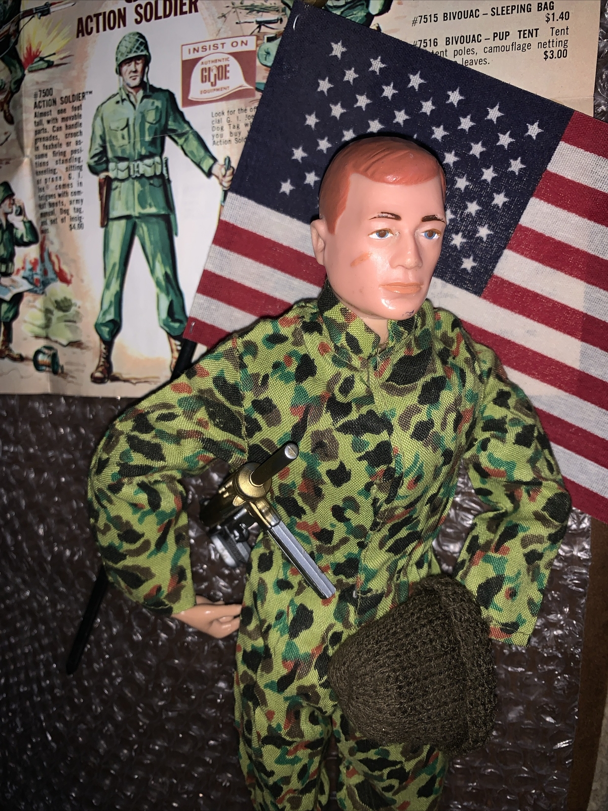 VINTAGE GI JOE ACTION SOLDIER 7500 HASBRO 1964**NO RESERVE** eBay