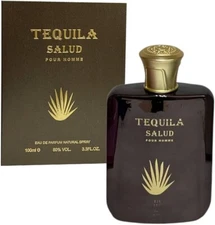 TEQUILA SALUD Pour Homme Eau de Parfum 3.3 oz / 100 ml Spray Brand New
