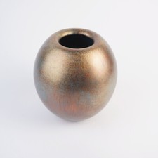 VINTAGE Steuler Keramik Vase metallische Farben ca. 19 cm hoch Mid Century