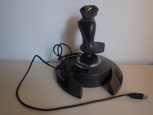 manette jeu top gun fox 2 pro usb thrustmaster joystick pc simulation vol