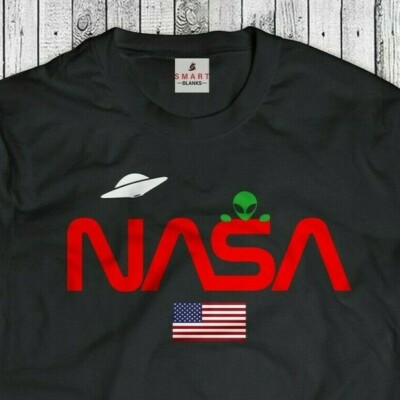 NASA T-shirt aliens USA shirt UFOs Space X occupy Mars Shirt Elon Musk 