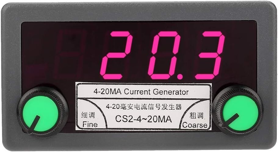 4-20mA Digital Current Analog Signal Generator Coarse/Fine Tuning Constant