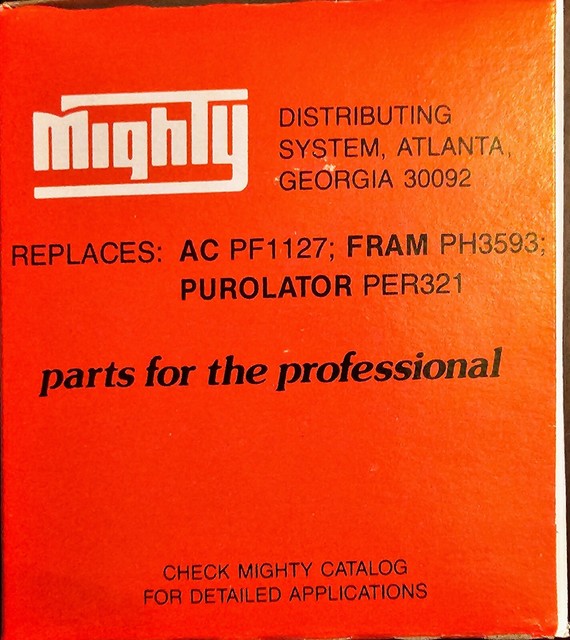 Engine Oil FilterTurbo Parts Master 61334 for sale online eBay