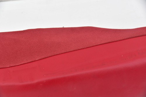 💎 14-17 Maserati Ghibli M157 Rear Right Side Seat Bolster Cushion Pad Cover RED - Picture 8 of 24