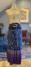 Thai traditional pattern woven sarong, Thai wrap sarong, Thai wrap skirt, cotton