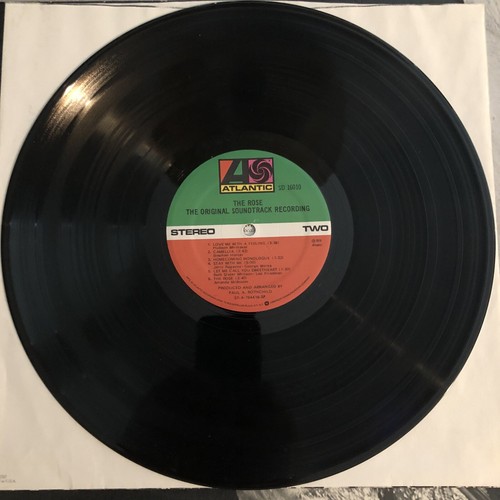 Bette Milder The Rose Soundtrack LP 1979 Specialty Pressing Atlantic SD-16010 - Picture 8 of 8