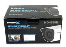 Avertx HD438 IR Indoor/outdoor Mini Bullet Security Camera White, NEW
