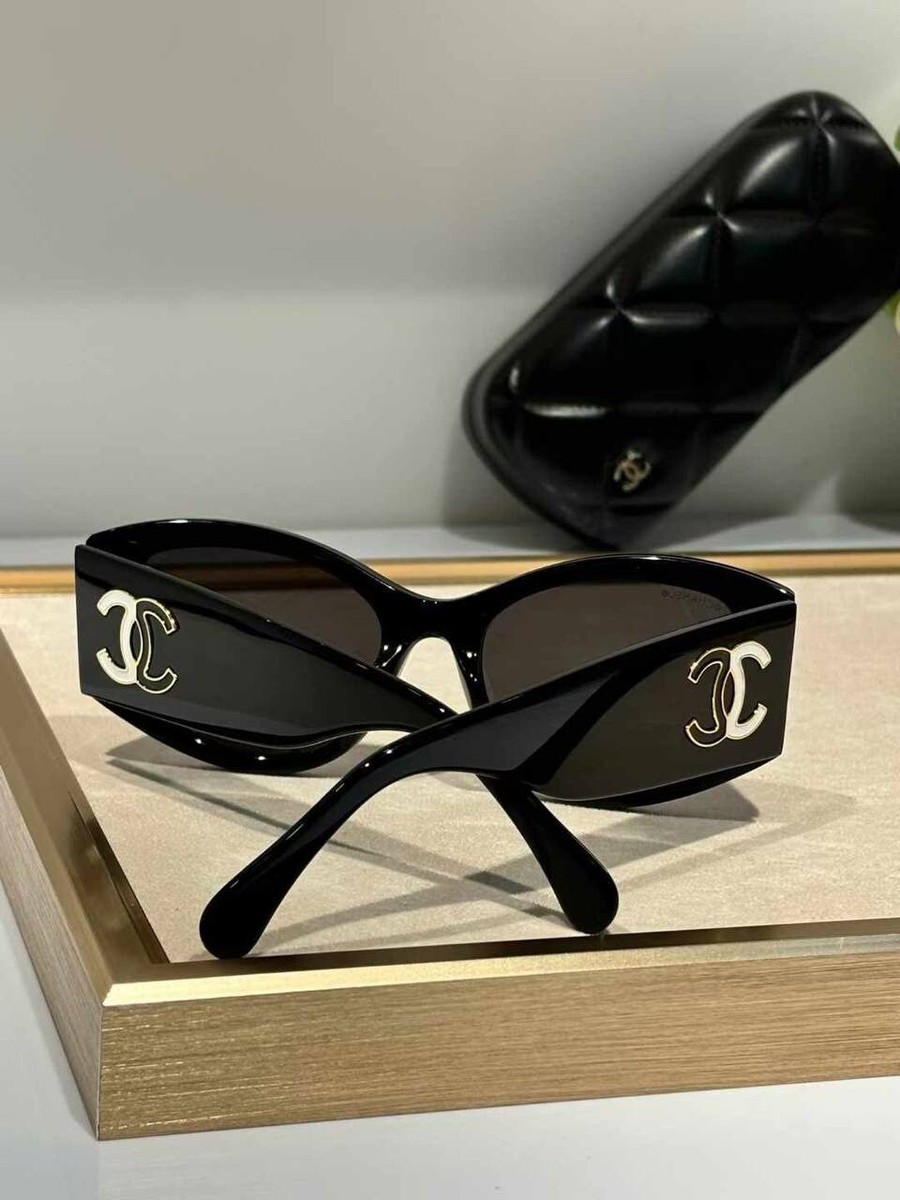 CHANEL シャネル ロゴ オーバル メガネ サングラス CH5524 Chanel Oval Sunglasses, Model CH5524 | eBay