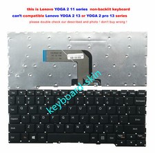 New IBM Lenovo Ideapad yoga 2 11,Yoga2 11-NTH,Yoga2 11-ITH laptop Keyboard black