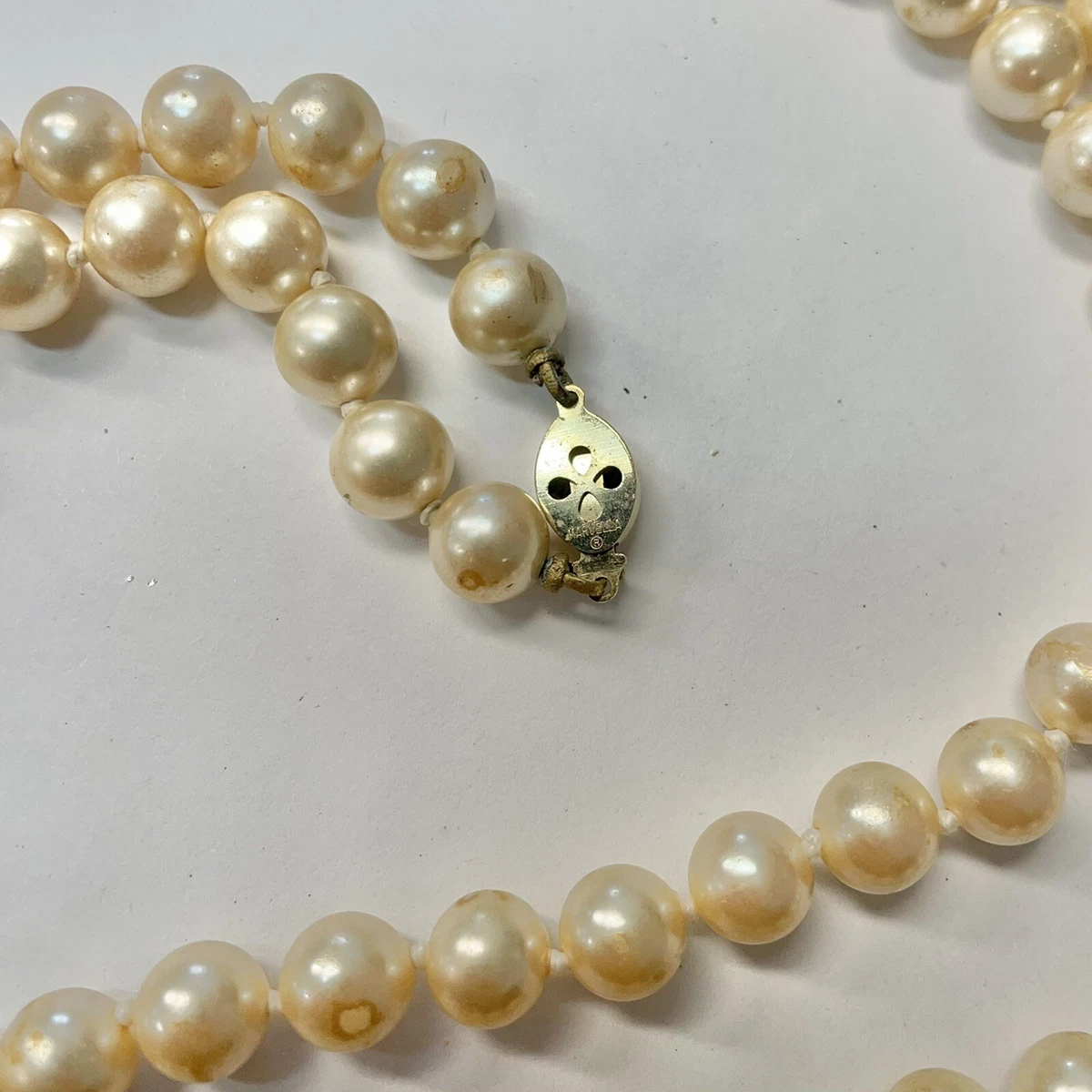Vintage marvella cheap pearl necklace