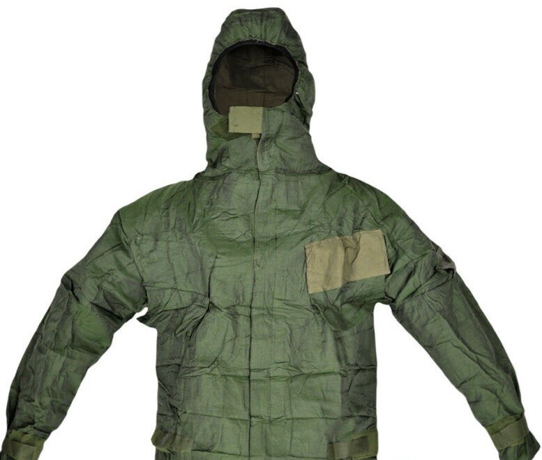 BRITISH CHEMICAL BIOLOGICAL SMOCK JACKET Mk IV O.D. GREEN BRITISH CHEMICAL BIOLOGICAL SMOCK JACKET Mk IV O.D. GREEN