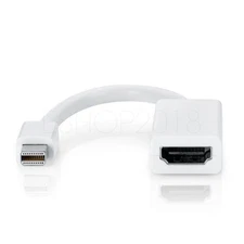 Thunderbolt Mini DisplayPort to HDMI Adapter Cable for Mac MacBook Pro Air 1080P