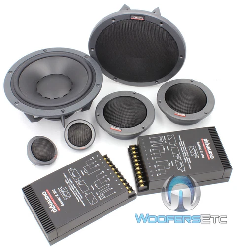 DYNAUDIO ESOTEC SYSTEM 362 8" + 3" MIDS + 1.1" TWEETERS 3-WAY COMPONENT SPEAKERS