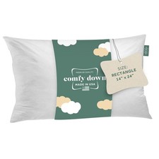 Decorative Throw Pillow Insert, Down and Feather Fill, 100 Cotton Cover, 233...