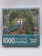 1000 Piece Peacock Pathway Jigsaw Puzzle - NEW in Sealed Box - Birds