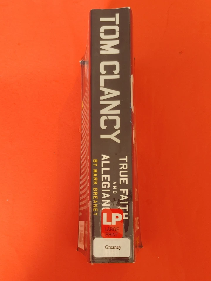Tom Clancy True Faith and Allegiance by Mark Greaney (2016, TPB) Ex. Library 1st - Image 3 of 3