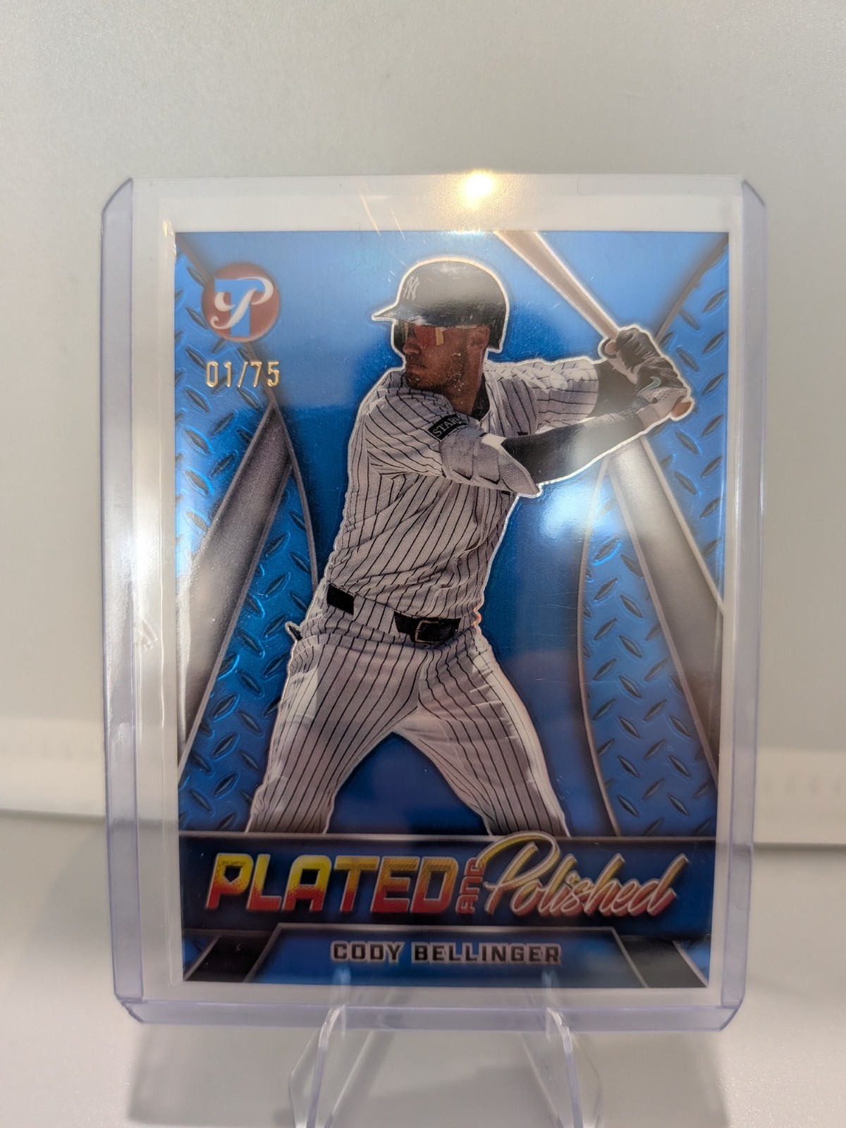 2025 Topps Pristine - Plated and Polished Cody Bellinger #PP-36 01/75 Number 1