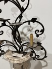 Wired cast iron urn Candle Holder 46 “ X  25” — photo 2