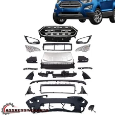 For Ford EcoSport 2018-20 Bumper/Front Grille/Valance/Air Intake/Fog Light 21PCS
