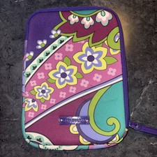 Vera Bradley retired pattern Heather tablet case no holes stains tears 6.5 x9